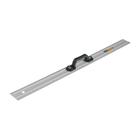 Линейка-уровень ТУНДРА, металлическая, пластиковая ручка, 2 глазка, 800 мм - Фото 2