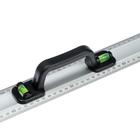 Линейка-уровень ТУНДРА, металлическая, пластиковая ручка, 2 глазка, 1000 мм - Фото 7