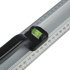 Линейка-уровень ТУНДРА, металлическая, пластиковая ручка, 2 глазка, 1200 мм - Фото 5