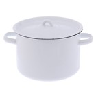 Кастрюля эмалированная, 4.5 л, d=20 см, h=14.5 см, цилиндрическая, МИКС - Фото 6