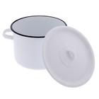 Кастрюля эмалированная, 4.5 л, d=20 см, h=14.5 см, цилиндрическая, МИКС - Фото 7