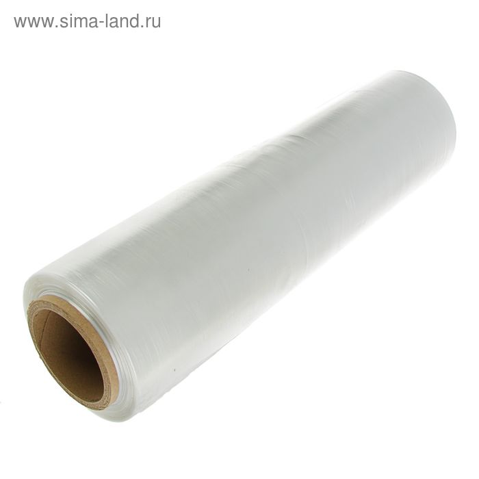 Пленка пищевая, прозрачная, 45 см × 900 м, 8 мкм - Фото 1