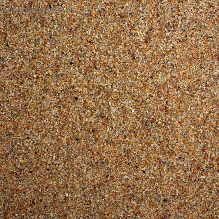 Грунт натуральный UDeco River Amber "Янтарный песок" для аквариумов, 0,4-0,8 мм, 6 л - Фото 1