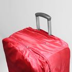 Чехол для чемодана 24", расширение по периметру, цвет красный - Фото 2
