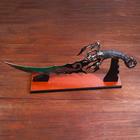 Сувенирный нож на подставке, скорпион на лезвии и рукоятке, 53,5 см - Фото 1