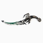 Макет оружия «Сувенирный нож на подставке. Скорпион на лезвии и рукоятке», 53.5 см - Фото 2