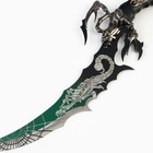 Макет оружия «Сувенирный нож на подставке. Скорпион на лезвии и рукоятке», 53.5 см - Фото 4