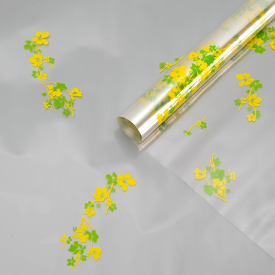 Пленка для цветов "Анютины глазки", 0,7 х 6 м, 40 мкм