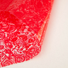 Пленка для цветов и подарков "Вернисаж", красный, 0,8 х 6 м, 40 мкм - Фото 2