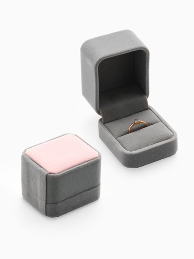 Футляр бархатный под кольцо