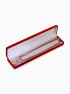 Футляр бархатный под браслет/цепочку/часы «Пенал», 21.5×5×2.5, красный, вставка белая - Фото 3