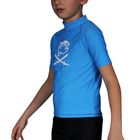 Футболка детская, короткий рукав iQ UV 300+ Jolly Fish, синий 116 - Фото 4