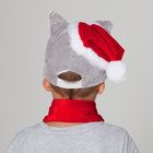 Карнавальная шапка "Кот в колпаке с шарфом", р-р 52-57 см - Фото 4
