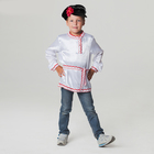 Русский народный костюм для мальчика, рубаха + картуз, р-р 28, рост 98-104 см - Фото 1