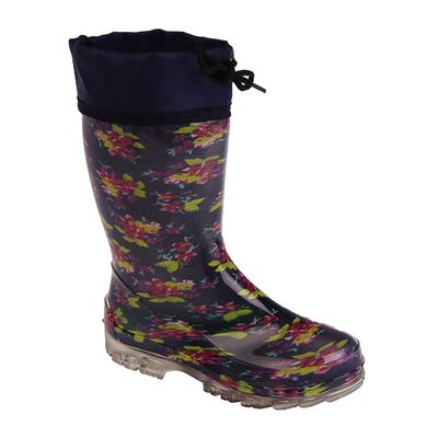 Сапожки для девочки резиновые пвх, размер 27, цвет МИКС