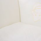 Комплект в кроватку (7 предметов) "Спать пора", цвет молочный - Фото 3
