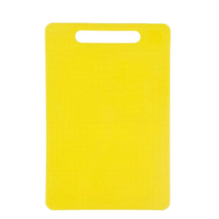 Доска разделочная Kesper, жёлтый пластик, 29 х 19 х 0,5 см - Фото 1