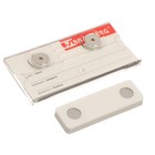 Бейдж - табличка горизонтальный, 35 × 70 мм, магнитный - Фото 7