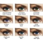 Цветные контактные линзы Soflens Natural Colors Platinum, диопт. -3,5, в наборе 2 шт. - Фото 2