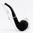 Трубка для курения табака "Командор", классическая, l-14 см - Фото 1