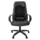 Кресло офисное BRABIX Strike EX-525, экокожа черная, ткань черная TW, 531381 - Фото 4