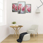 Модульная картина "Тюльпаны" 20*35-2, 30*50-1, 50х70 см - Фото 5