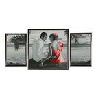 Модульная картина "Романтика на пляже" 25*40-2, 50*50-1, 50х100 см - Фото 1