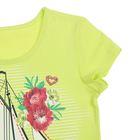 Футболка для девочки, рост 122 см, цвет лайм Л522 - Фото 3