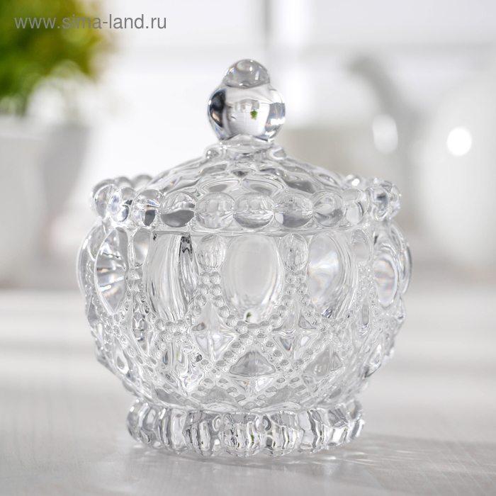 Сахарница «Ожерелье» 200 мл, 8,5×11 см - Фото 1