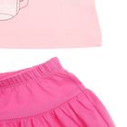 Комплект для девочки (блузка+юбка), рост 128 см, цвет розовый (арт. Л628) - Фото 5