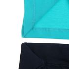 Комплект для мальчика (джемпер+шорты), рост 128 см, цвет тёмно-синий/бирюзовый Н639 - Фото 8