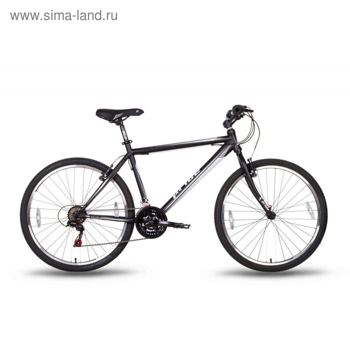 Велосипед 26'' Pride XC-1.0, 2016, цвет черно-белый матовый, размер 15" - Фото 1