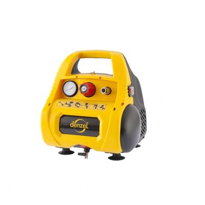 Компрессор воздушный безмасляный DENZEL РС 1/6-180, 1.1 кВт, 180 л/мин, 6 л