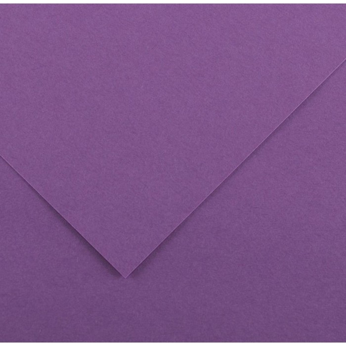 Бумага цветная CANSON Iris Vivaldi, 21 х 29.7 см, 1 лист, №18 Фиолетовый, 240 г/м2 - Фото 1