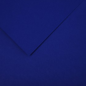 Бумага цветная CANSON Iris Vivaldi, 21 х 29.7 см, 1 лист, №23 Синий королевский, 240 г/м2