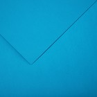 Бумага цветная CANSON Iris Vivaldi, 21 х 29.7 см, 1 лист, №25 Синий бирюзовый, 240 г/м2 - фото 8527693