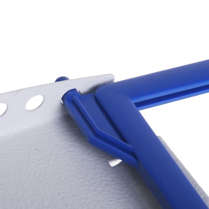 Рамка пластиковая для перекидной системы A4, INFOFRAME, без протектора, цвет синий - фото 1906843960