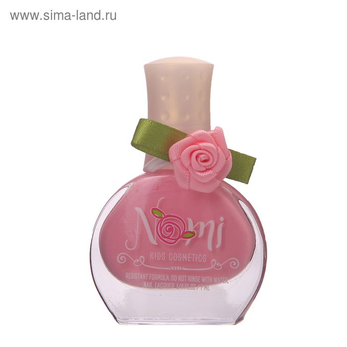 Лак для ногтей детский Nomi №10 "Розовый пион", 7 мл - Фото 1