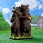 Садовая фигура "Три медведя" 46см - Фото 3