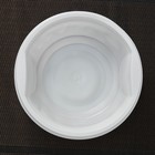 Набор одноразовых тарелок для супа, 475 мл, 12 шт, цвет белый - Фото 2