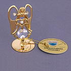 Сувенир «Ангел», 3,5×3,2×6,5 см, с кристаллами - фото 290270913