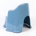 Горшок детский антискользящий «Комфорт» с крышкой, съёмная чаша, голубой - Фото 11