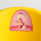 Горшок детский антискользящий «Комфорт» с крышкой, съёмная чаша, цвет жёлтый - Фото 8