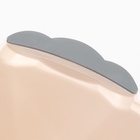 Горшок детский антискользящий «Комфорт» с крышкой, съёмная чаша, кремовый - Фото 7