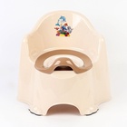 Горшок детский антискользящий «Комфорт» с крышкой, съёмная чаша, кремовый - Фото 15