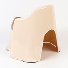 Горшок детский антискользящий «Комфорт» с крышкой, съёмная чаша, кремовый - Фото 16