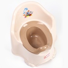 Горшок детский антискользящий «Комфорт» с крышкой, съёмная чаша, кремовый - Фото 9