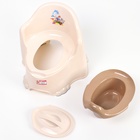 Горшок детский антискользящий «Комфорт» с крышкой, съёмная чаша, кремовый - Фото 10