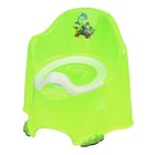 Горшок детский антискользящий «Комфорт» с крышкой, съёмная чаша, цвет салатовый - Фото 10