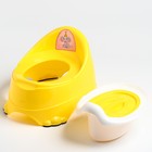 Горшок детский антискользящий «Бэйби-Комфорт» с крышкой, съёмная чаша, цвет жёлтый - Фото 3